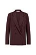 Studio Anneloes Violet bonded blazer blackberry