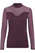 Culture 50111114 Grace mesh-blouse wine