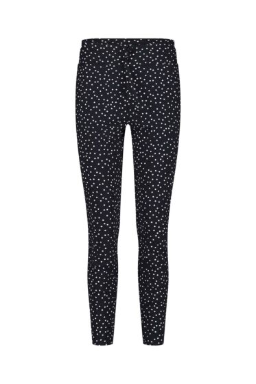 Studio Anneloes Startup irr dots trousers black/of