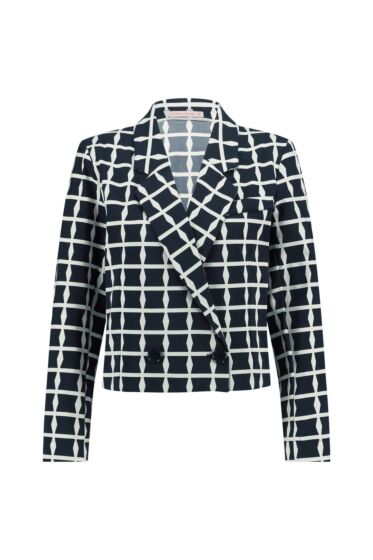 Studio Anneloes blazer Ocean squares 