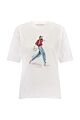 Studio Anneloes Klaasje print tshirt white