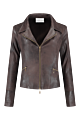 Helena Hart jasje Zipper biker choco