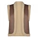 Nukus gilet Elise 102:sand/brown